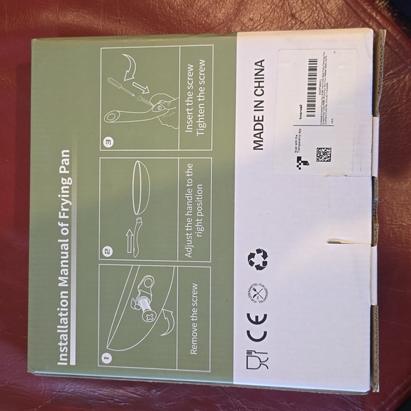 8-Inch Pink Nonstick Egg Pan, PFOA-Free Stone Cookware Skillet, Induction Compat - Picture 3 of 8